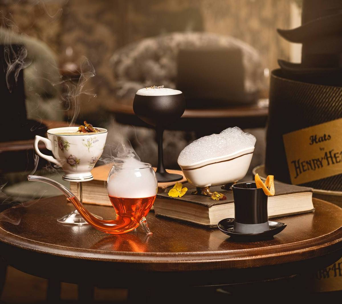 Saloon Bar at Mr Fogg's Hat Tavern